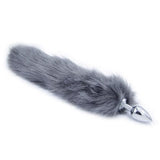 14" 6 COLORS CAT TAIL METAL PLUG Grey pluglust