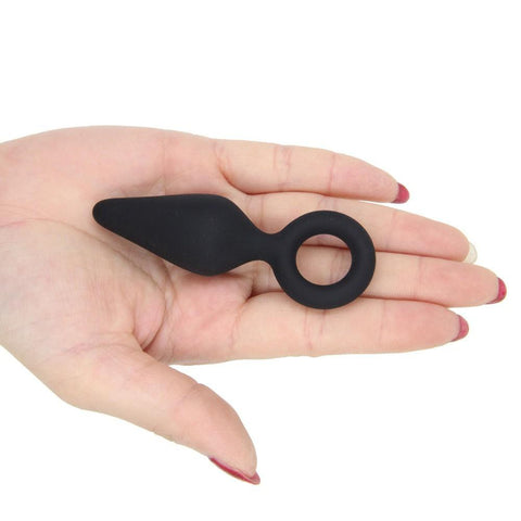 SMALL KUNAI-SHAPED SILICONE BEGINNER ANAL PLUG  pluglust