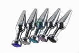 12 COLORS JEWELED PRINCESS METAL PLUG  pluglust