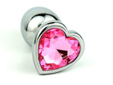 MULTI COLOR JEWELED STAINLESS STEEL PLUG  pluglust