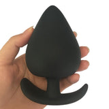 3 SIZES LARGE SILICONE BUTT PLUGS  pluglust