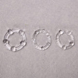 Silicone Cock Rings Set 3 Colours