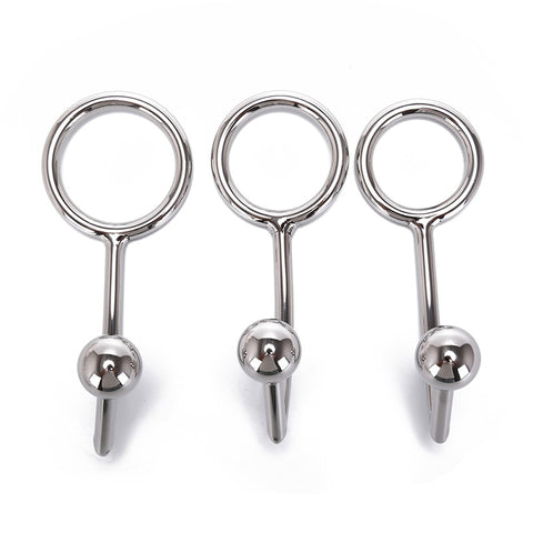 4 SIZES STAINLESS STEEL HOOK PLUG WITH BALL 5