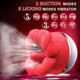 Rose Sucking Vibrator – Soft Tongue Licking & Suction Massager for Women