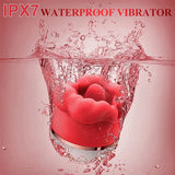 Rose Sucking Vibrator – Soft Tongue Licking & Suction Massager for Women