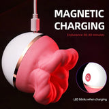 Rose Sucking Vibrator – Soft Tongue Licking & Suction Massager for Women