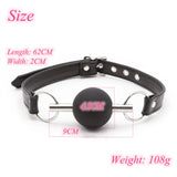 Silicone Ball Gag for Couples