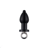 38mm Diameter Hollow Metal Anal Plug & 175g Flushable Enema Cleaning Tool