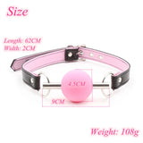 Silicone Ball Gag for Couples
