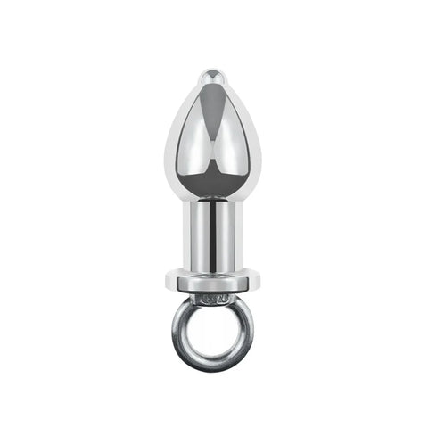 38mm Diameter Hollow Metal Anal Plug & 175g Flushable Enema Cleaning T 38mm Diameter Hollow Metal Anal Plug & 175g Flushable Enema Cleaning T