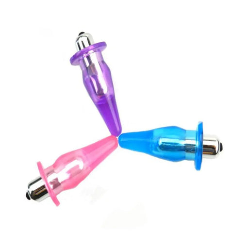 Mini Vibrating Anal Plug – Discreet Prostate & Clitoral Stimulation Massager