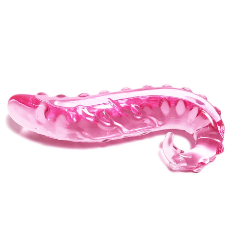Double-Sided Glass Dildo Wand – Hippocampus Design G-Spot Stimulation Massager