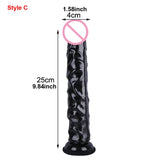 10 Inch Realistic Dildo with Powerful Suction