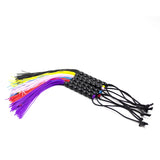Rubber BDSM Flogger Whip