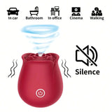 Rose Suction Stimulator Nipple & Clitoral Sucking Vibrator