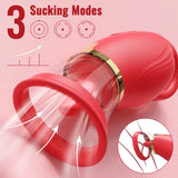 DualSense Tongue Sucking Vibrator – Clitoral Suction & Licking Massager for Women