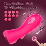 G Spot Finger Vibrator Clitoris Massager