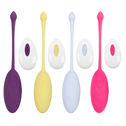 Wireless Remote Control Vibrating Egg Powerful G-Spot Kegel Exerciser Wireless Remote Control Vibrating Egg Powerful G-Spot Kegel Exerciser