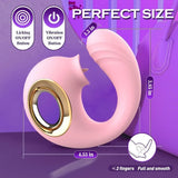 Tongue Licking Stimulator for Clit, Nipples & G-Spot