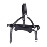 Adjustable Ball Gag with Leather Strap