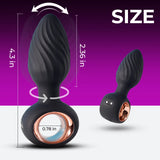 360° Rotation Anal Plug & Prostate Massager
