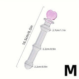 Crystal Glass Anal Plug & Beaded Dildo – Prostate and Intimate Stimulation Massager