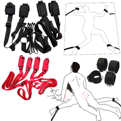 Bed Restraint Harness with Cuffs