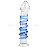Crystal Glass G-Spot Dildo – Smooth Realistic Pleasure Massager for Women