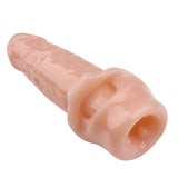 Super Big Realistic Penis Sleeve Extender - Reusable Condom for Men