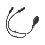 Inflatable Silicone Anal Balls Plug Sex Toy for Adult