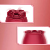 Rose Suction Stimulator Nipple & Clitoral Sucking Vibrator