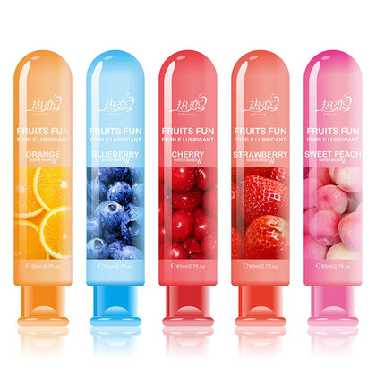 Fruity Intimate Lubricant Gel – Smooth Sensual Massage & Moisturizing Formula