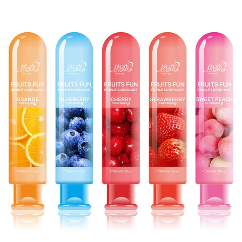 Fruity Intimate Lubricant Gel – Smooth Sensual Massage & Moisturizing Formula