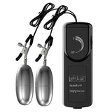 Wired Bullet Vibrator with Nipple Clamps