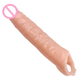 Super Big Realistic Penis Sleeve Extender - Reusable Condom for Men