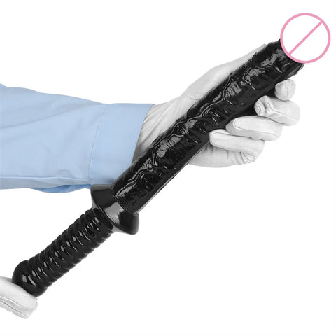 Extra-Long Silicone Anal Plug Wand – Intimate Expansion & Massage Toy