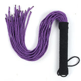 Multicolor Soft Rope Flogger