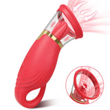 DualSense Tongue Sucking Vibrator – Clitoral Suction & Licking Massager for Women
