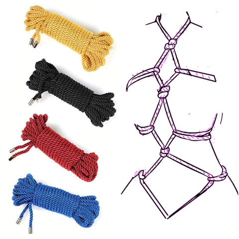 Soft Shibari Bondage Rope