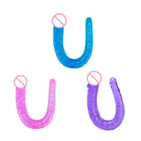 Double-Ended Silicone Dildo – Dual G-Spot & Intimate Stimulation Massager