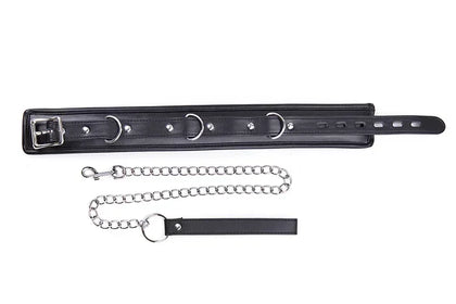 Bondage Collar with Leash