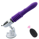 Remote Control Telescopic Vibrator – Adjustable Hands-Free Massage Machine