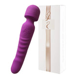 2-in-1 Clitoris & G-Spot Wand Vibrator for Women