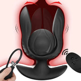 Inflatable Vibrating Anal Plug – 10-Mode Prostate & G-Spot Expansion Massager