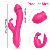 Dual-Action Rabbit Vibrator – Powerful G-Spot & Clitoral Stimulation Massager