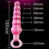 JellyFlex Anal Plug Beads – Prostate & Intimate Massager for Men & Women