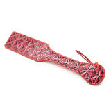 Diamond Pattern Riding Crop Paddle