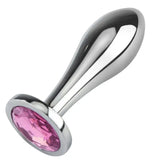 Metal Anal Plug Set (3 Sizes) Deep Dilator for Anus Adult Toy
