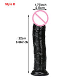 10 Inch Realistic Dildo with Powerful Suction