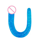 Double-Ended Silicone Dildo – Dual G-Spot & Intimate Stimulation Massager